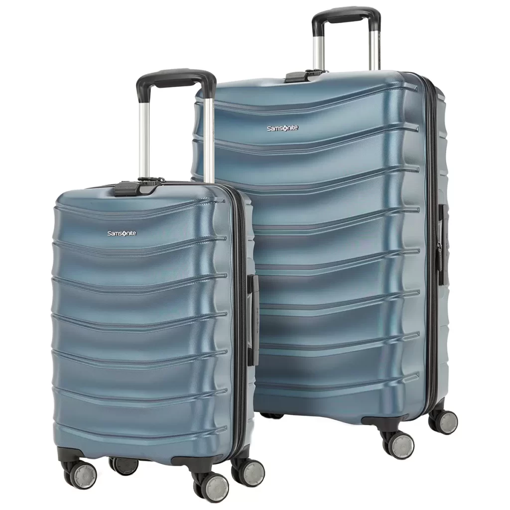 samsonite amplitude 2-piece hardside French Blue